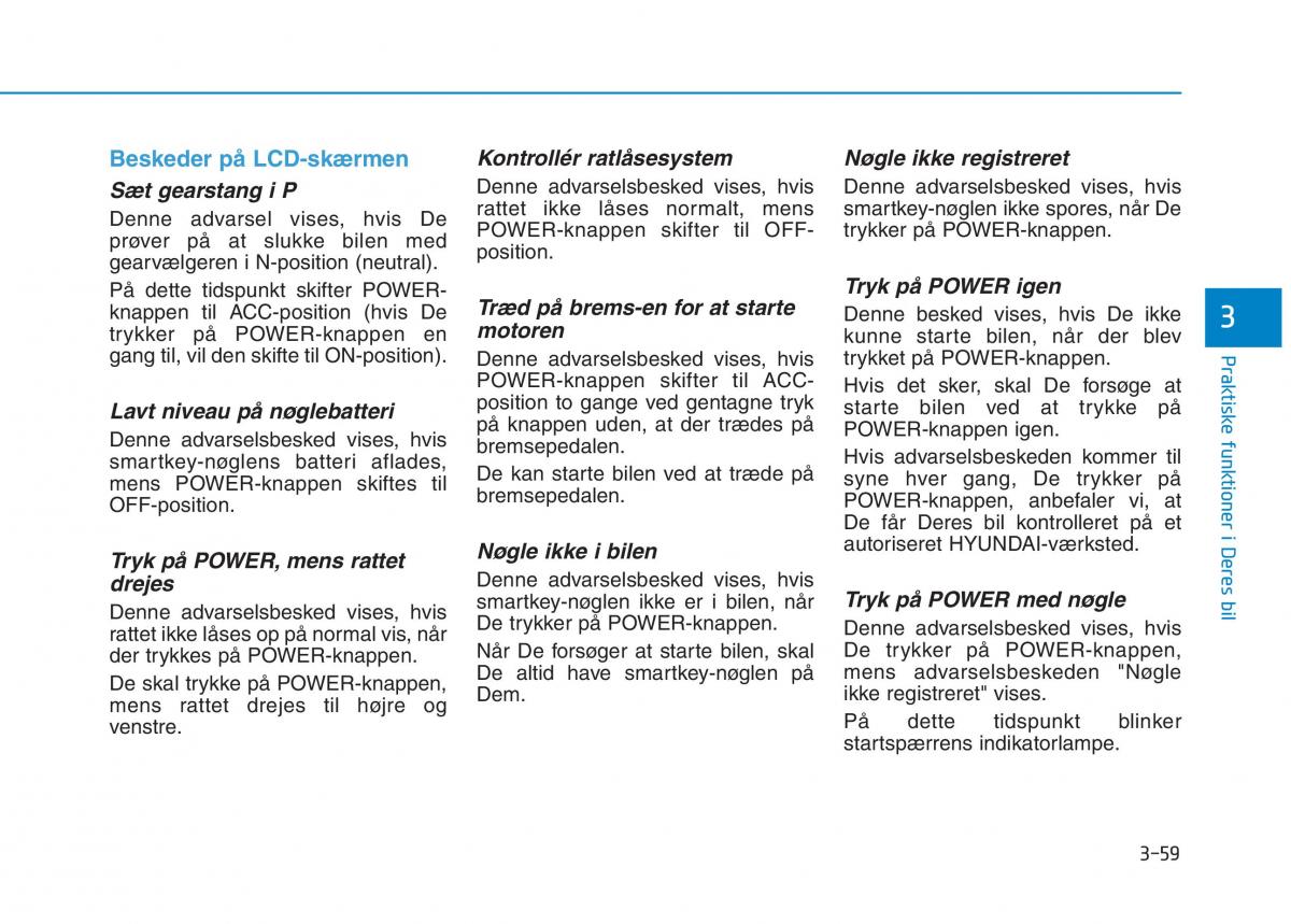 Hyundai Ioniq Electric Bilens instruktionsbog / page 202