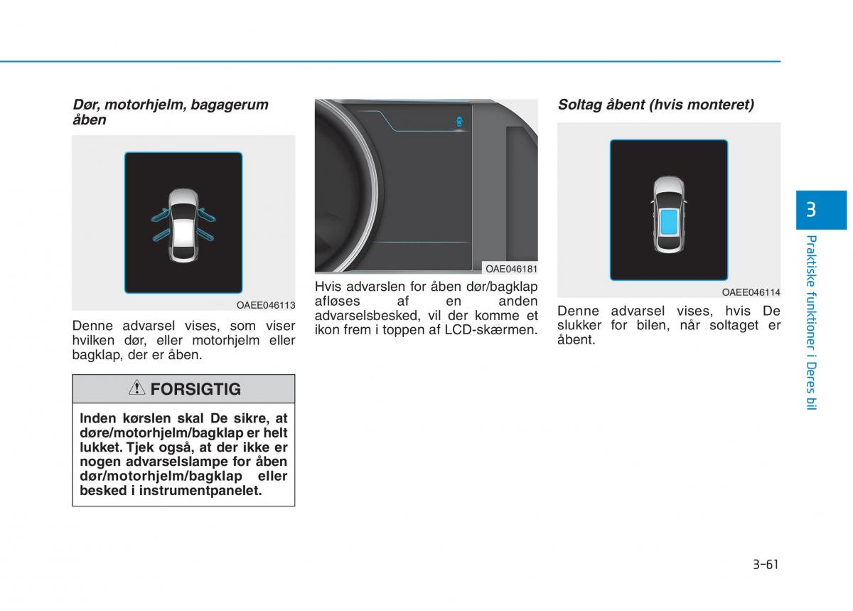 Hyundai Ioniq Electric Bilens instruktionsbog / page 204