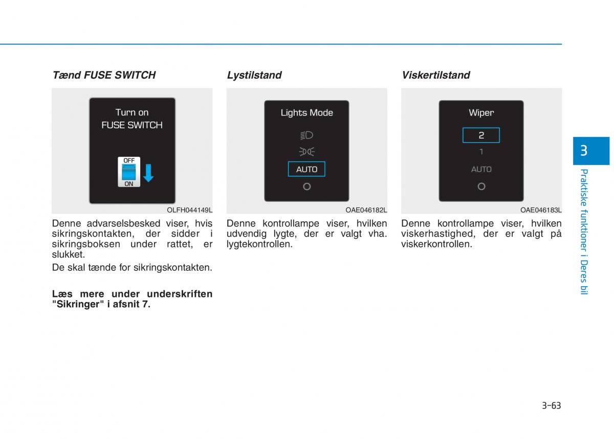 Hyundai Ioniq Electric Bilens instruktionsbog / page 206