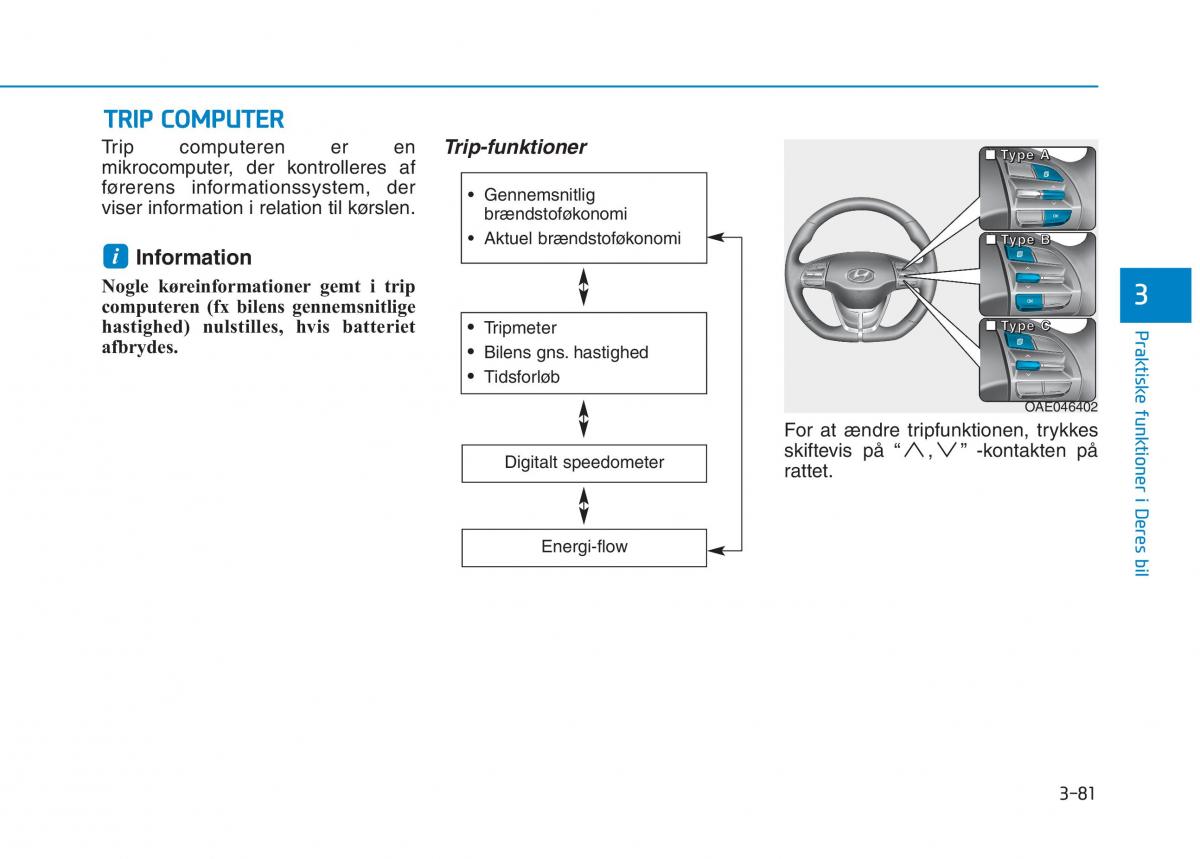 Hyundai Ioniq Electric Bilens instruktionsbog / page 224