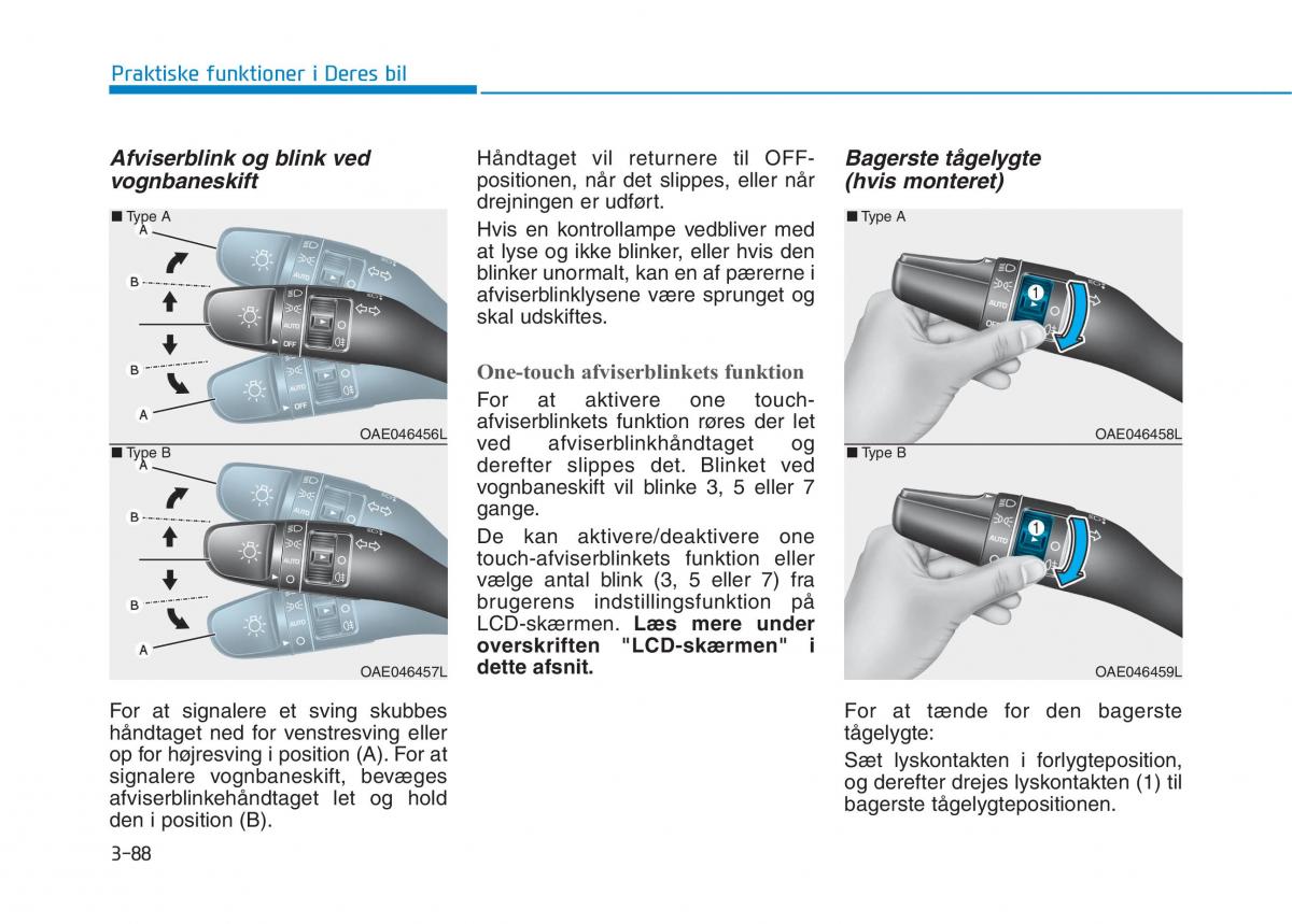 Hyundai Ioniq Electric Bilens instruktionsbog / page 231