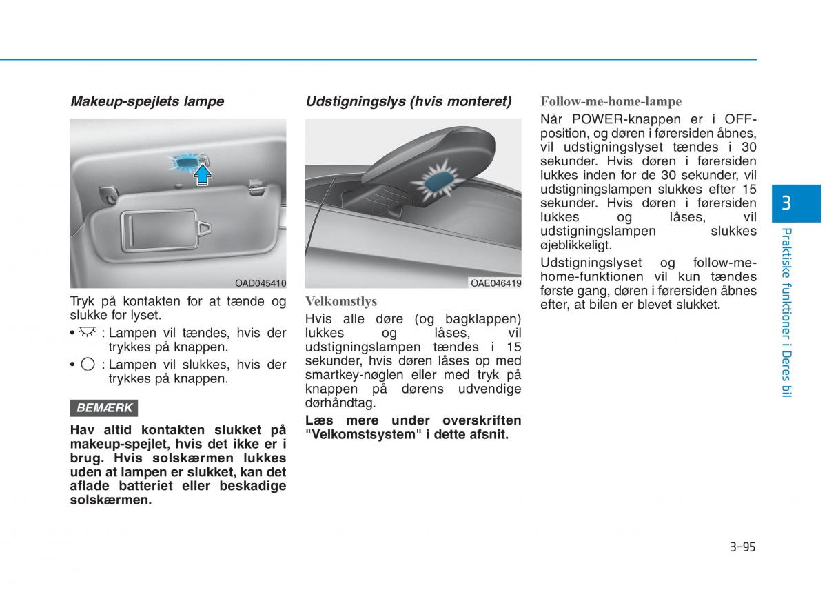 Hyundai Ioniq Electric Bilens instruktionsbog / page 238