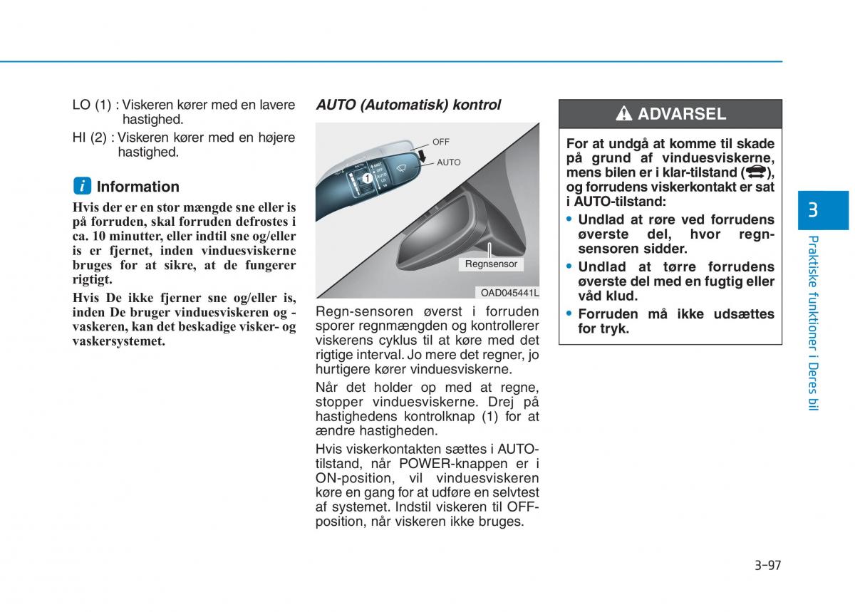 Hyundai Ioniq Electric Bilens instruktionsbog / page 240