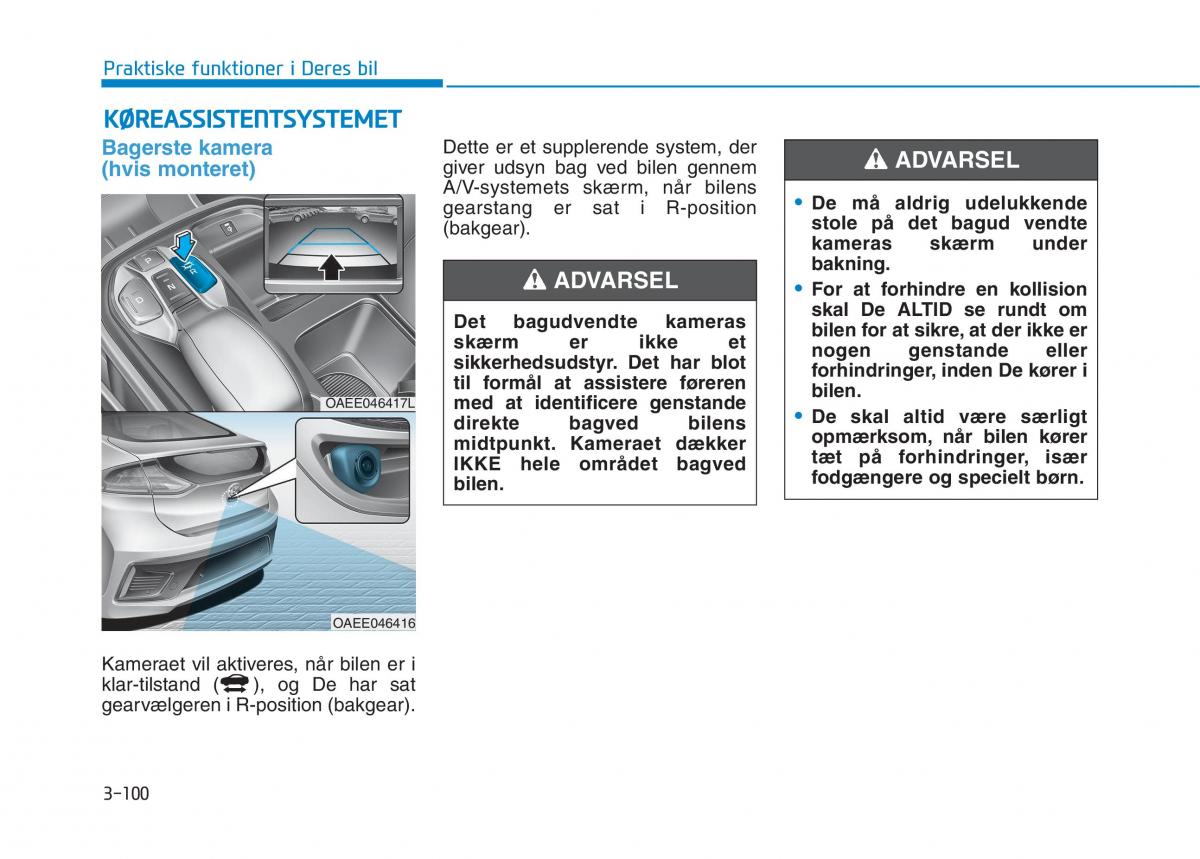 Hyundai Ioniq Electric Bilens instruktionsbog / page 243