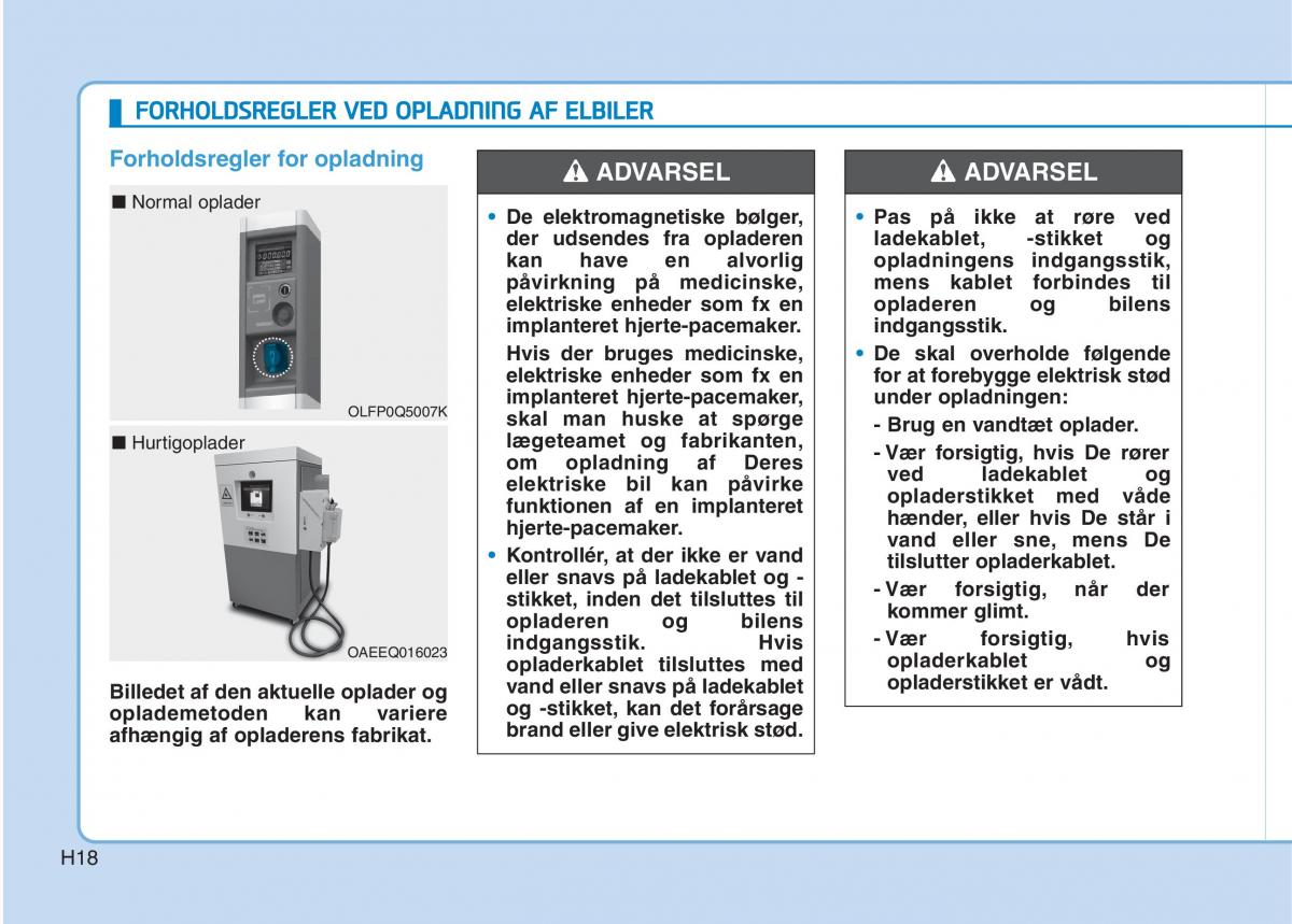 Hyundai Ioniq Electric Bilens instruktionsbog / page 25