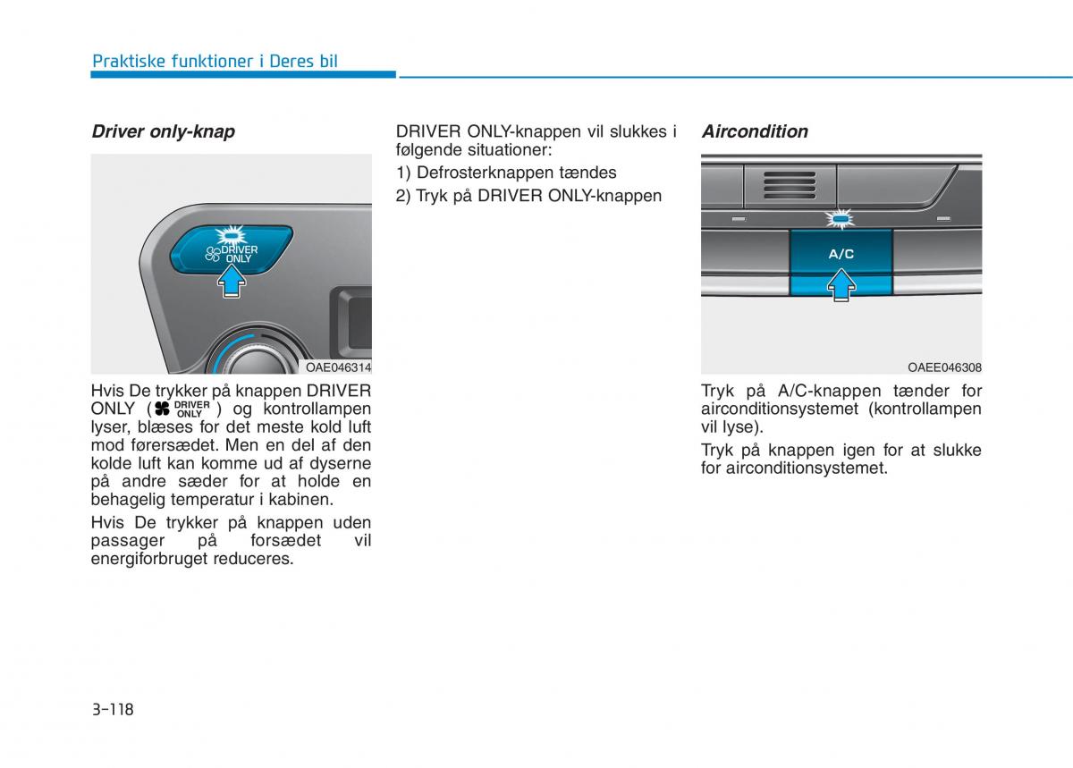 Hyundai Ioniq Electric Bilens instruktionsbog / page 261