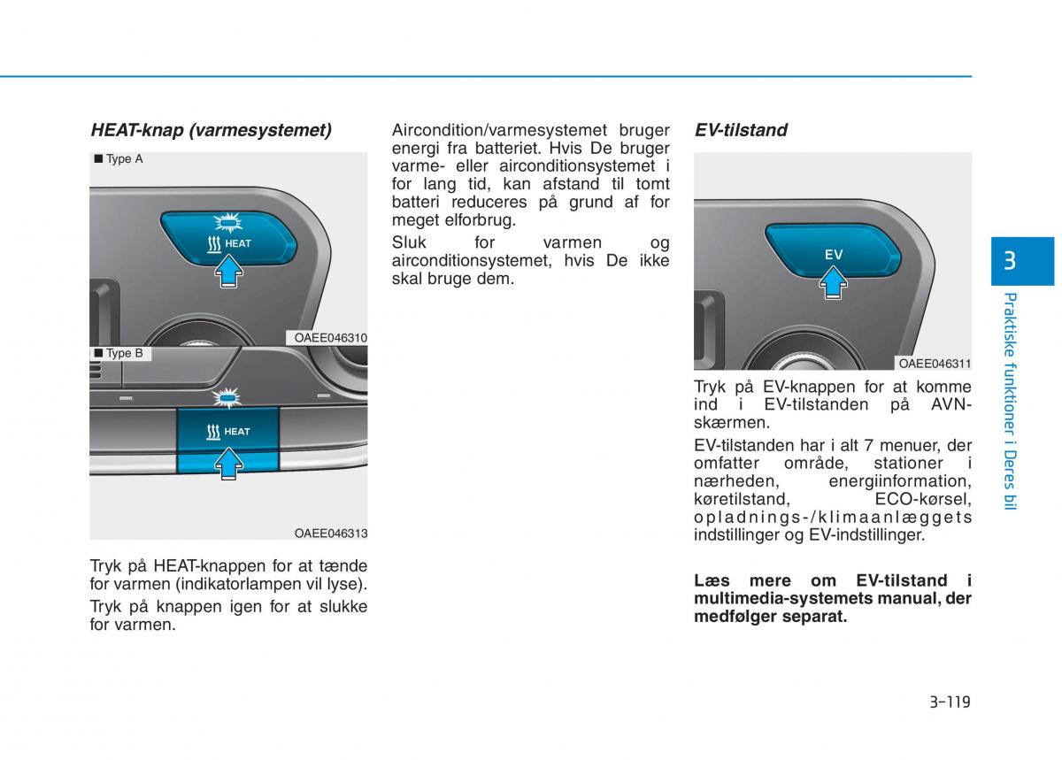 Hyundai Ioniq Electric Bilens instruktionsbog / page 262