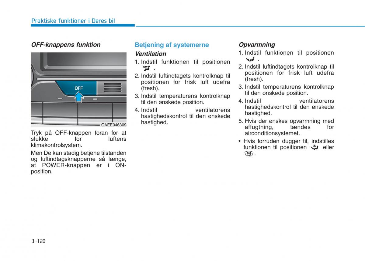 Hyundai Ioniq Electric Bilens instruktionsbog / page 263