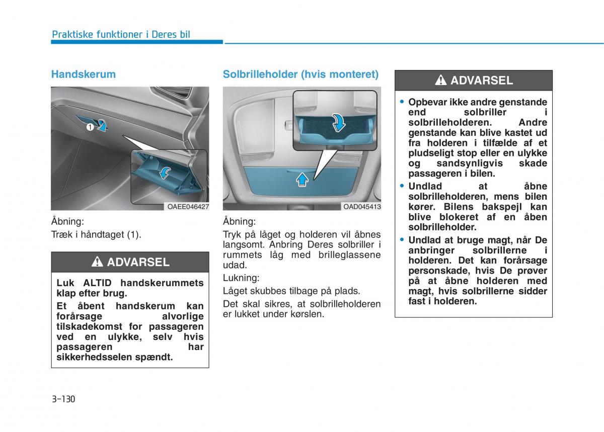 Hyundai Ioniq Electric Bilens instruktionsbog / page 273