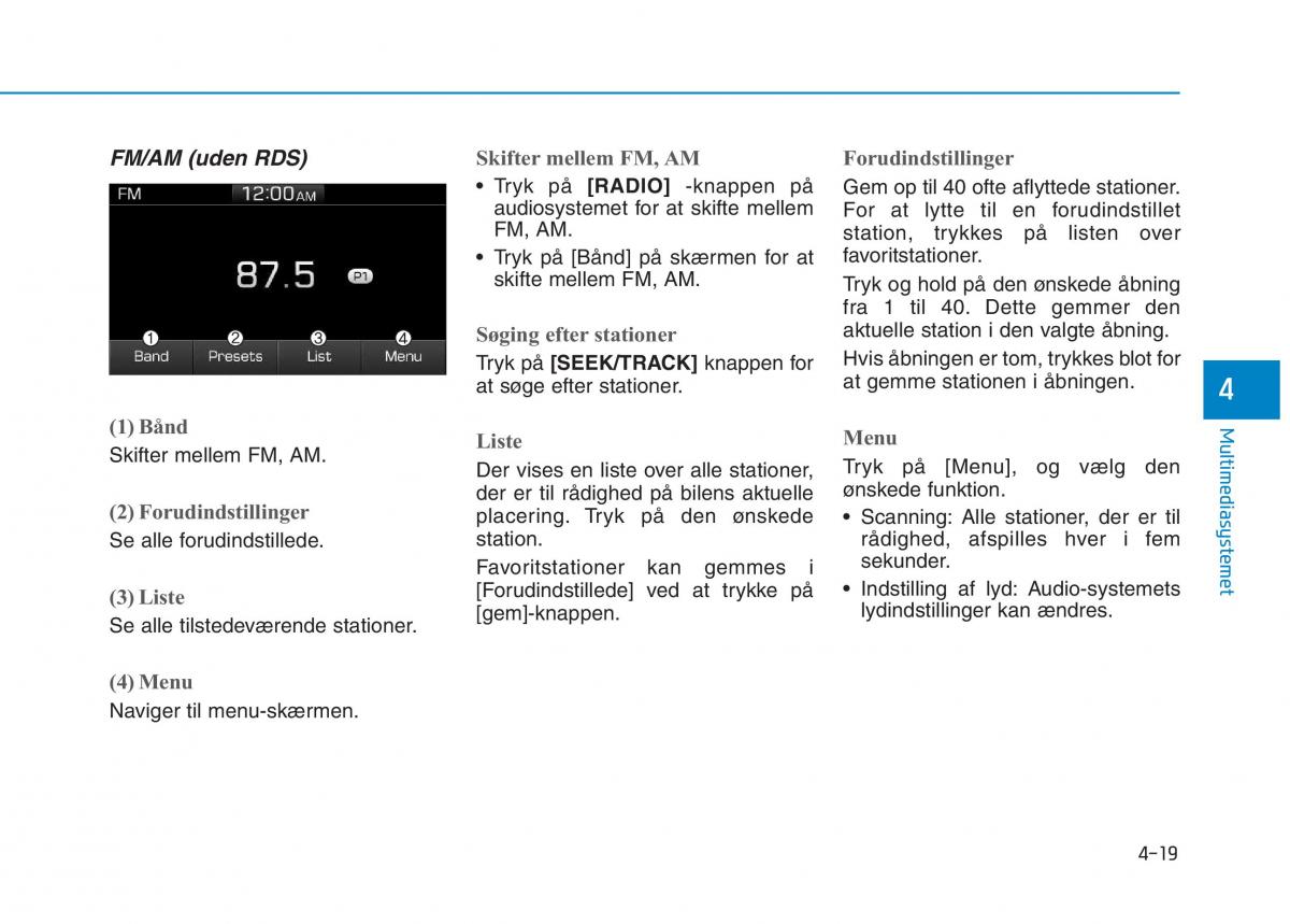 Hyundai Ioniq Electric Bilens instruktionsbog / page 303