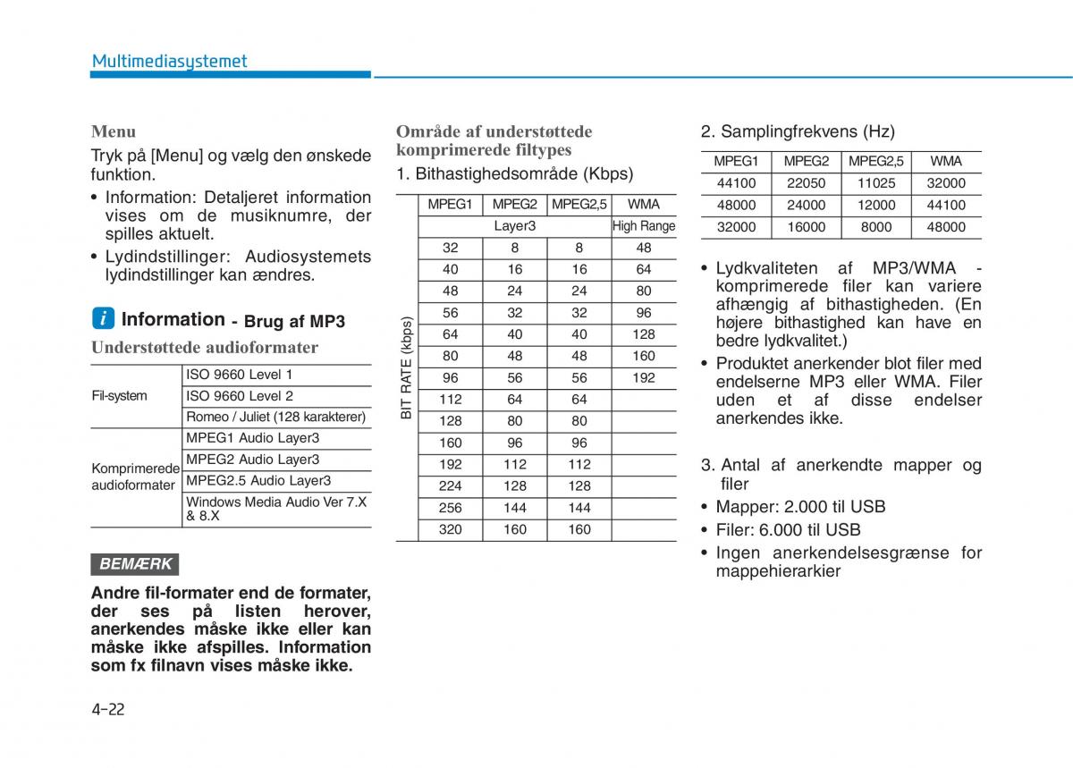 Hyundai Ioniq Electric Bilens instruktionsbog / page 306