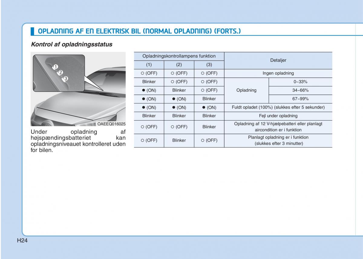 Hyundai Ioniq Electric Bilens instruktionsbog / page 31