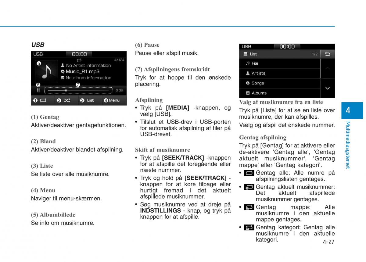 Hyundai Ioniq Electric Bilens instruktionsbog / page 311