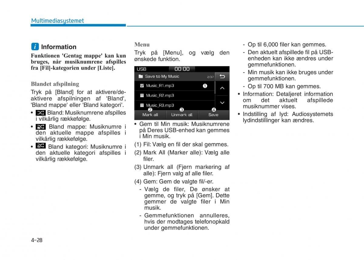 Hyundai Ioniq Electric Bilens instruktionsbog / page 312