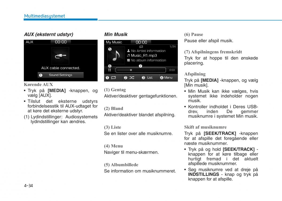 Hyundai Ioniq Electric Bilens instruktionsbog / page 318