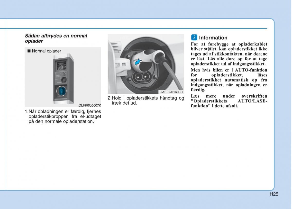 Hyundai Ioniq Electric Bilens instruktionsbog / page 32