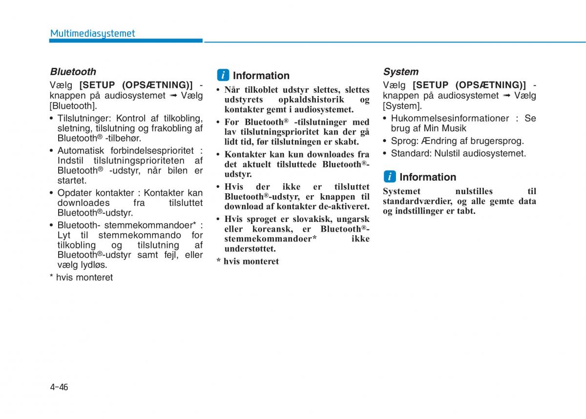 Hyundai Ioniq Electric Bilens instruktionsbog / page 330