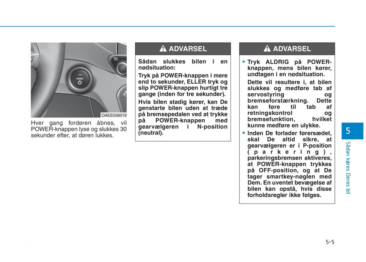 Hyundai Ioniq Electric Bilens instruktionsbog / page 337