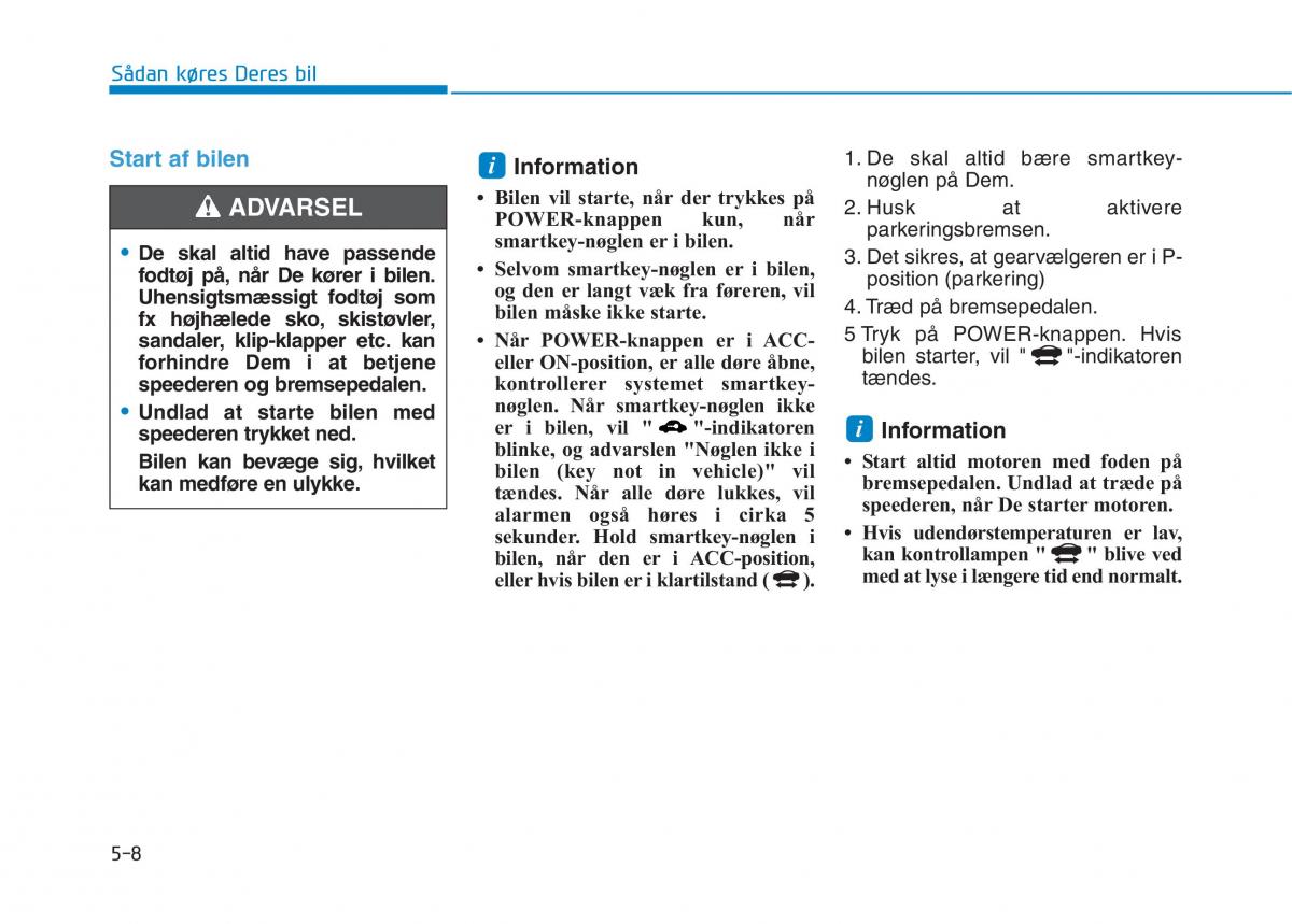 Hyundai Ioniq Electric Bilens instruktionsbog / page 340