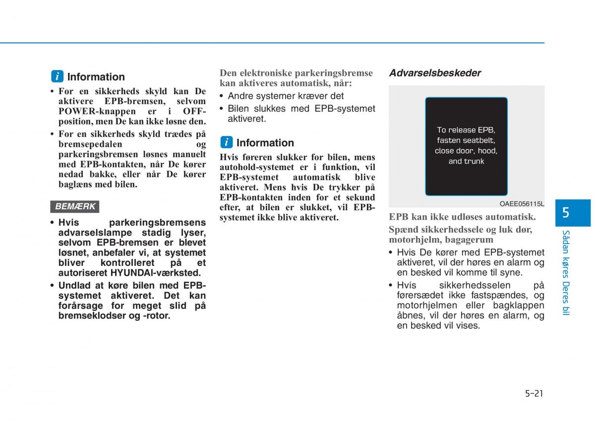 Hyundai Ioniq Electric Bilens instruktionsbog / page 353