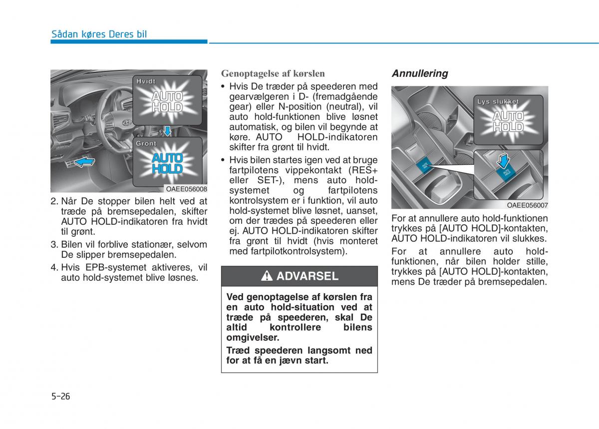 Hyundai Ioniq Electric Bilens instruktionsbog / page 358