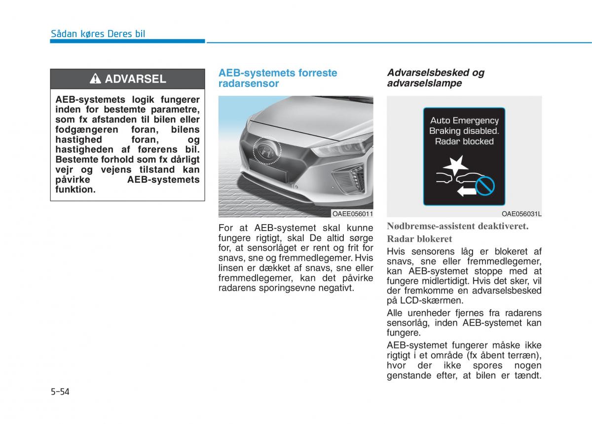 Hyundai Ioniq Electric Bilens instruktionsbog / page 386