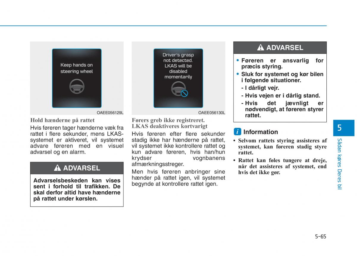 Hyundai Ioniq Electric Bilens instruktionsbog / page 397