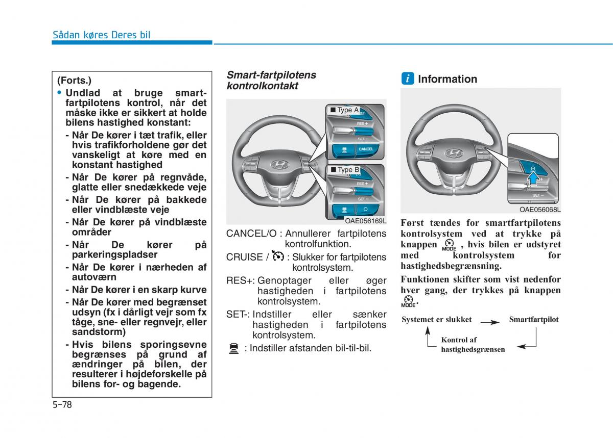 Hyundai Ioniq Electric Bilens instruktionsbog / page 410