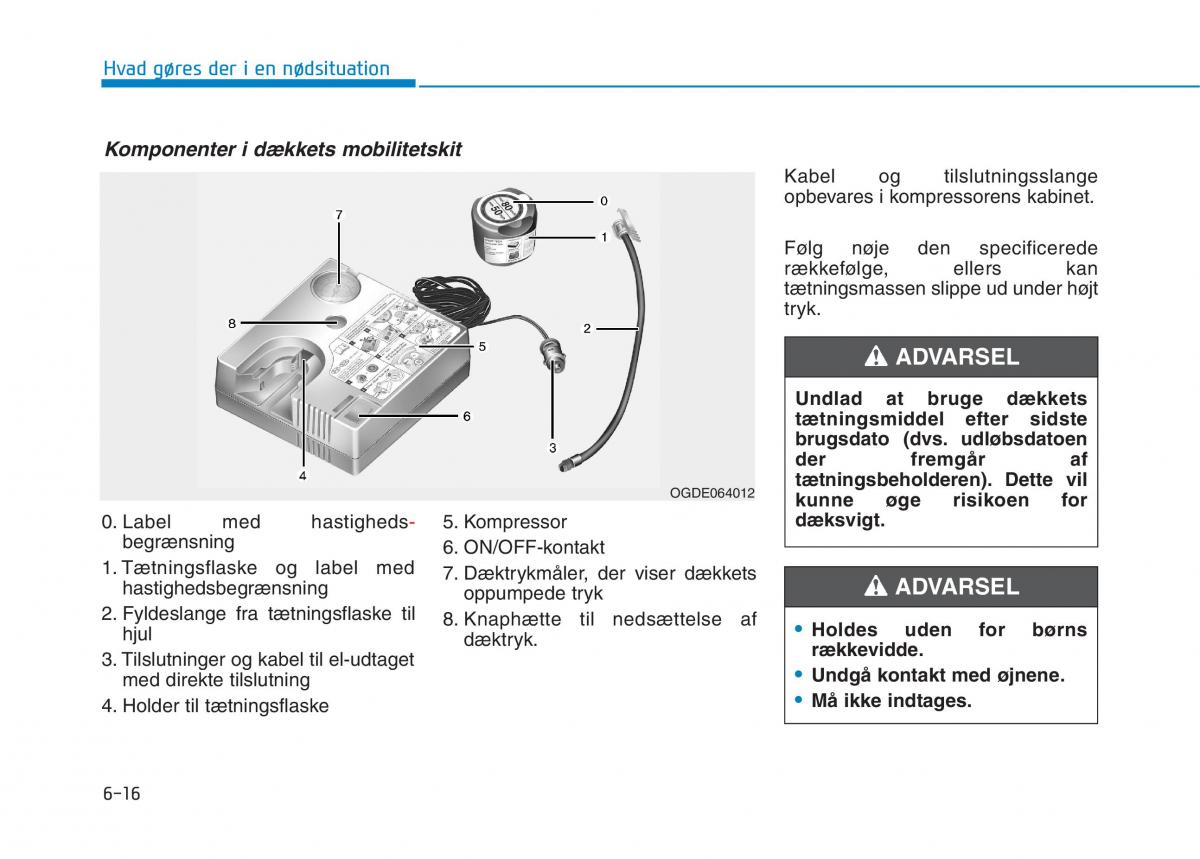 Hyundai Ioniq Electric Bilens instruktionsbog / page 452