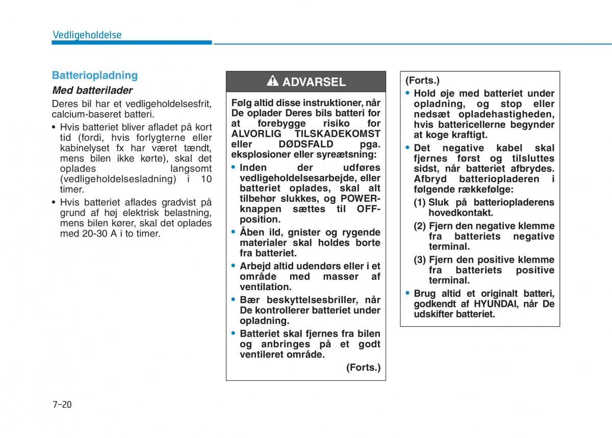 Hyundai Ioniq Electric Bilens instruktionsbog / page 481