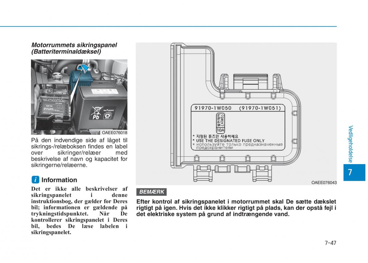 Hyundai Ioniq Electric Bilens instruktionsbog / page 508