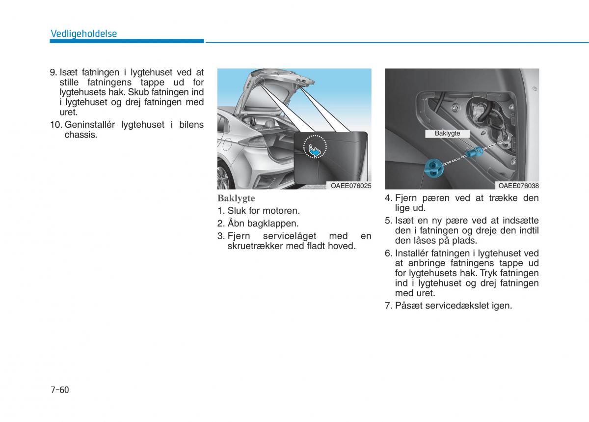 Hyundai Ioniq Electric Bilens instruktionsbog / page 521