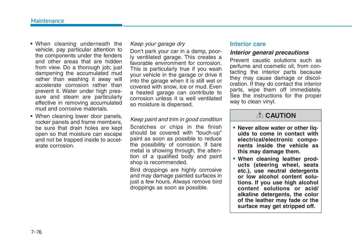 Hyundai Ioniq Electric owners manual / page 542