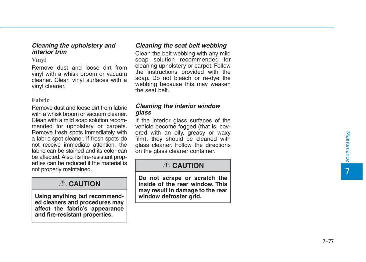 Hyundai Ioniq Electric owners manual / page 543