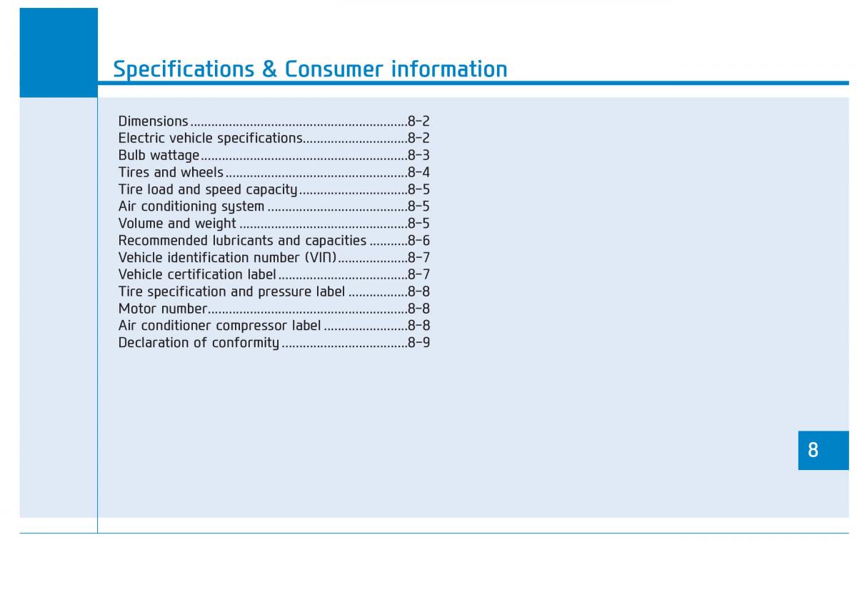 Hyundai Ioniq Electric owners manual / page 544