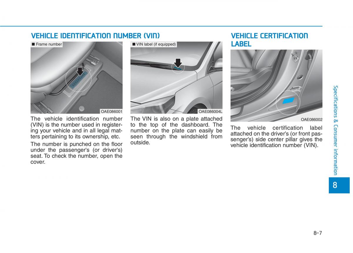 Hyundai Ioniq Electric owners manual / page 550