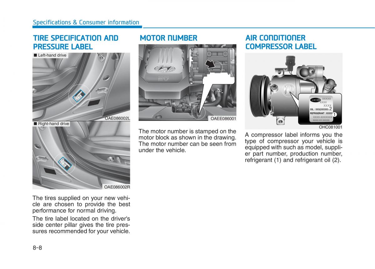 Hyundai Ioniq Electric owners manual / page 551