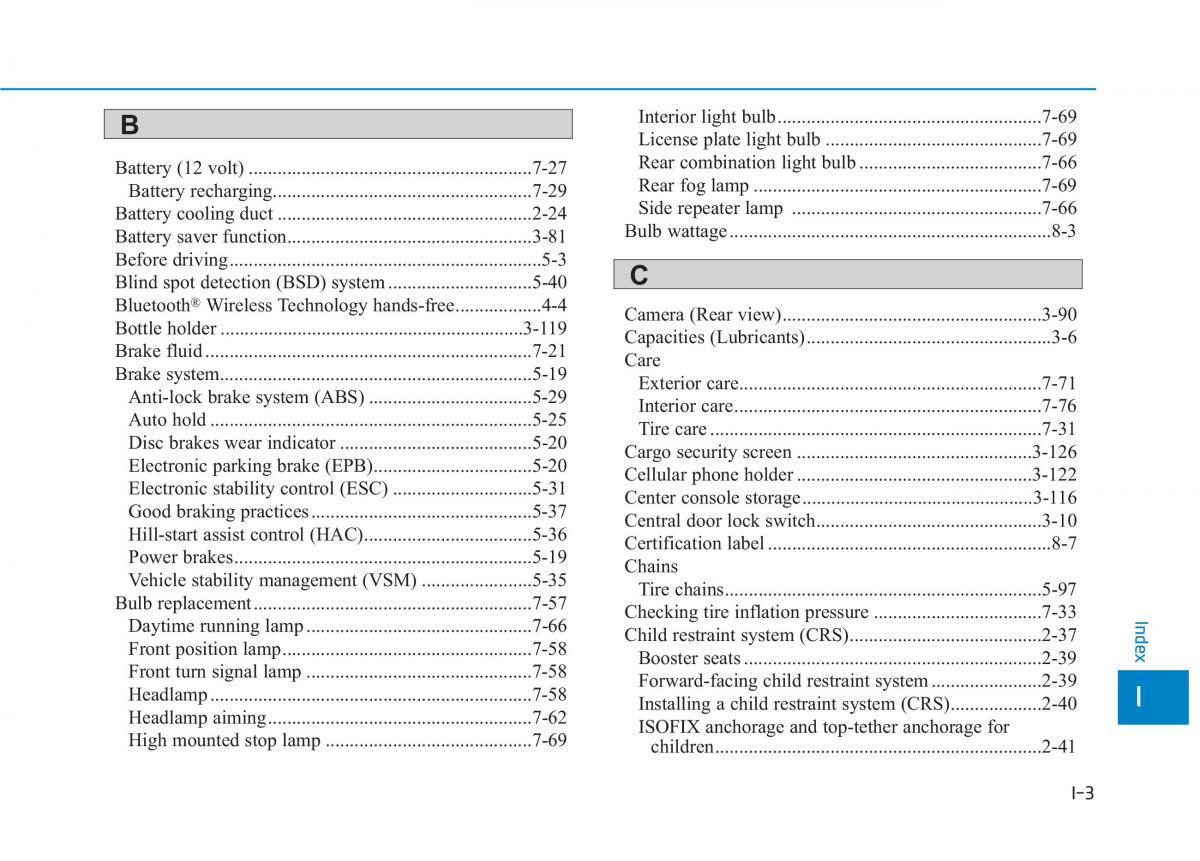 Hyundai Ioniq Electric owners manual / page 572