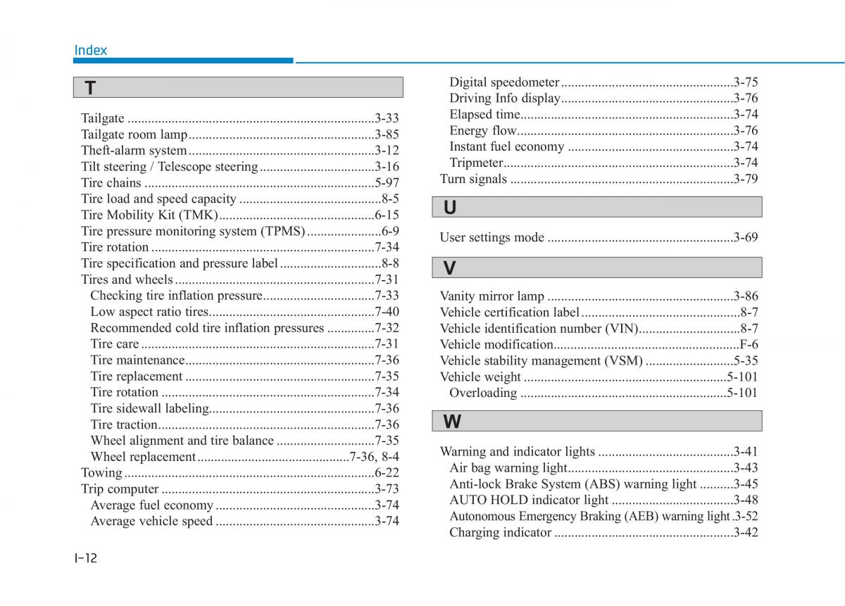 Hyundai Ioniq Electric owners manual / page 581