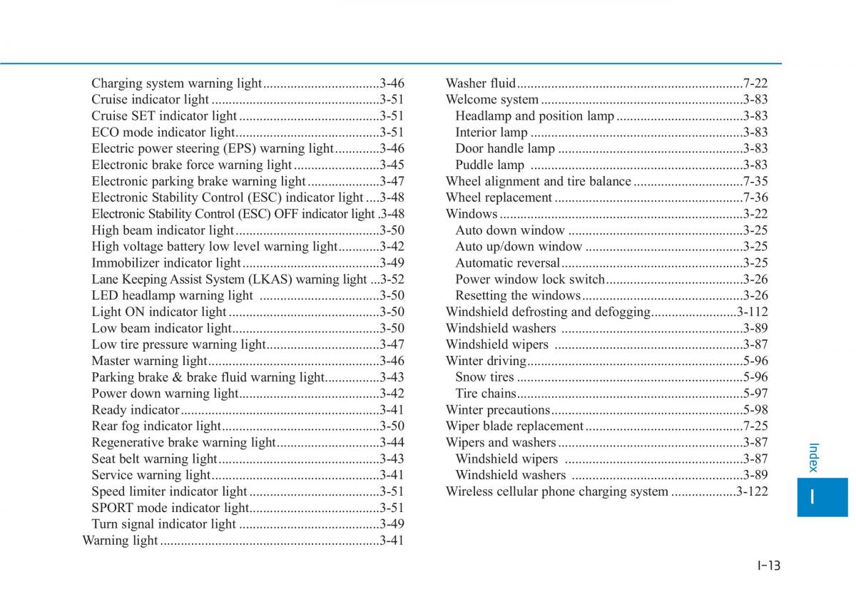 Hyundai Ioniq Electric owners manual / page 582