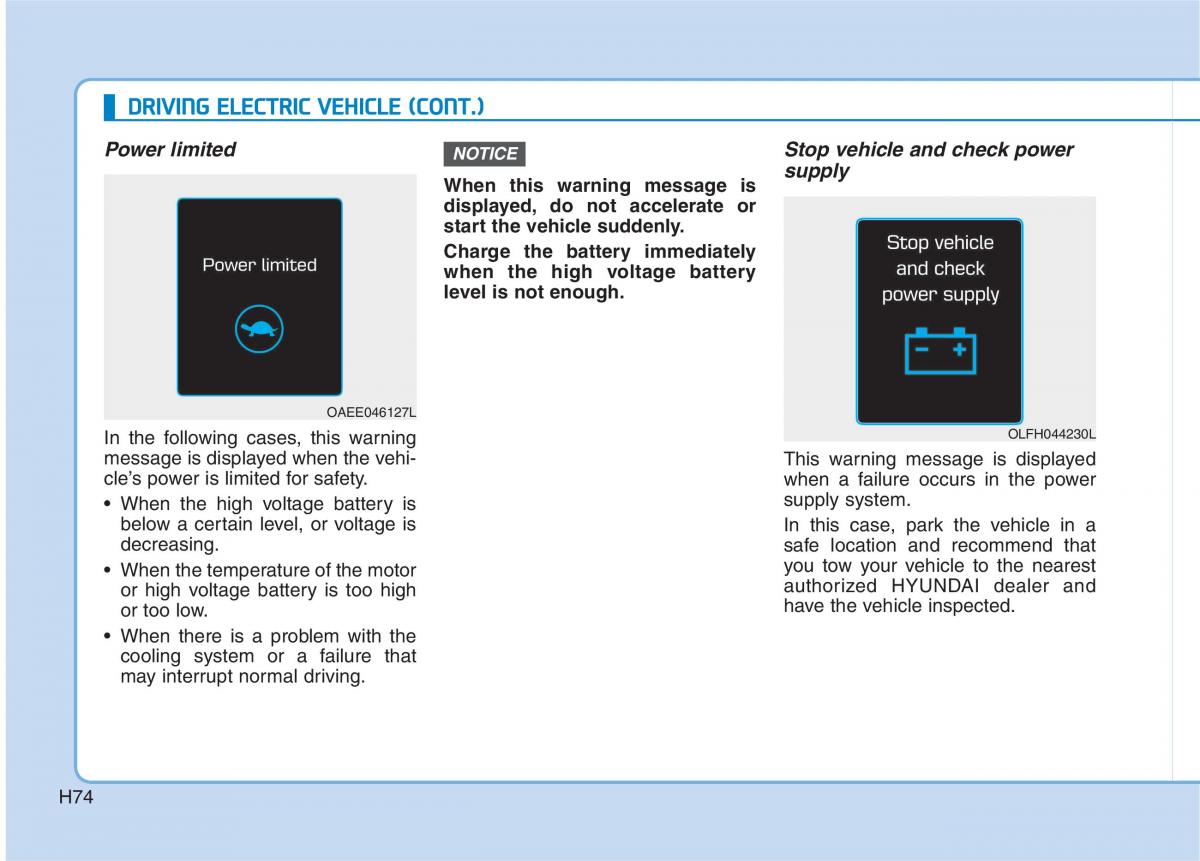 Hyundai Ioniq Electric owners manual / page 81