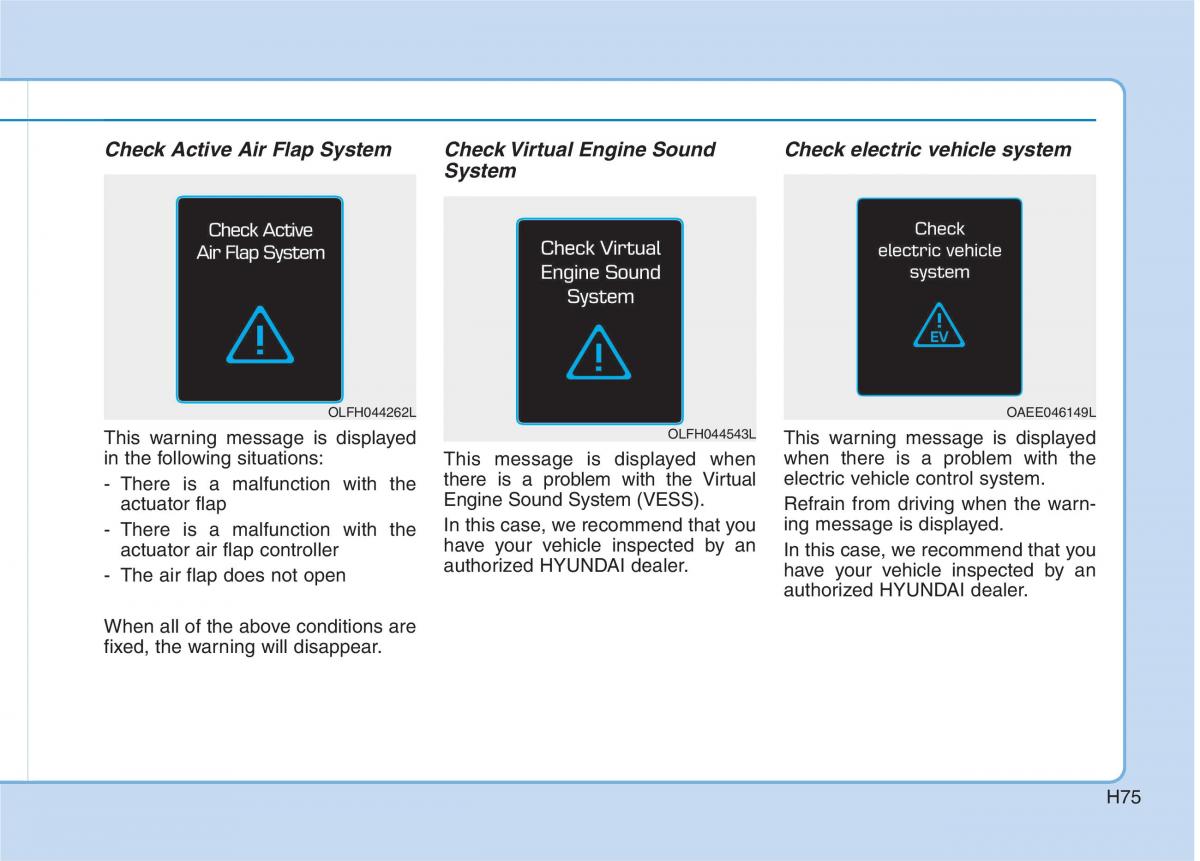 Hyundai Ioniq Electric owners manual / page 82