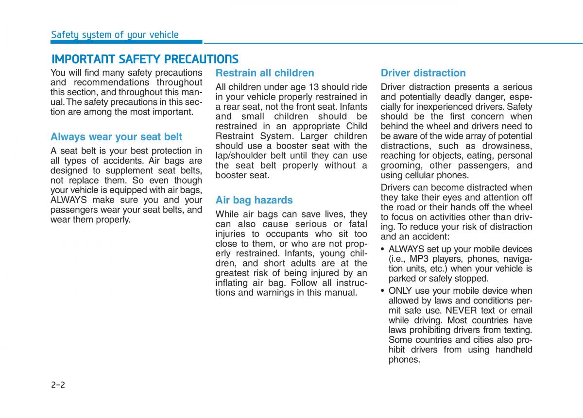 Hyundai Ioniq Electric owners manual / page 100