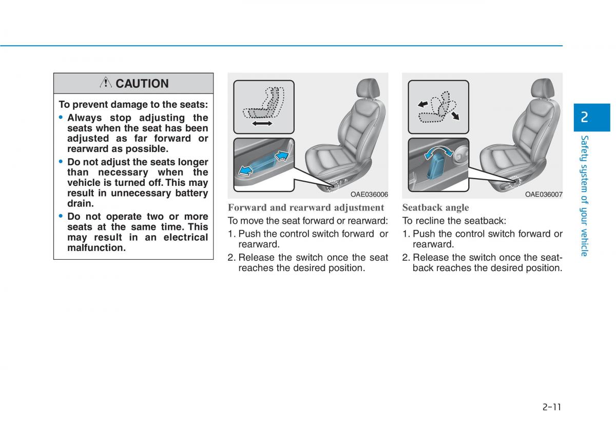 Hyundai Ioniq Electric owners manual / page 109