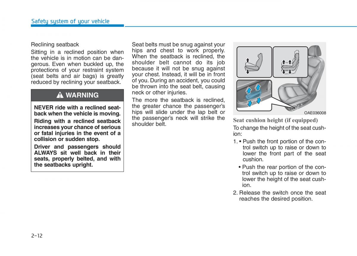 Hyundai Ioniq Electric owners manual / page 110