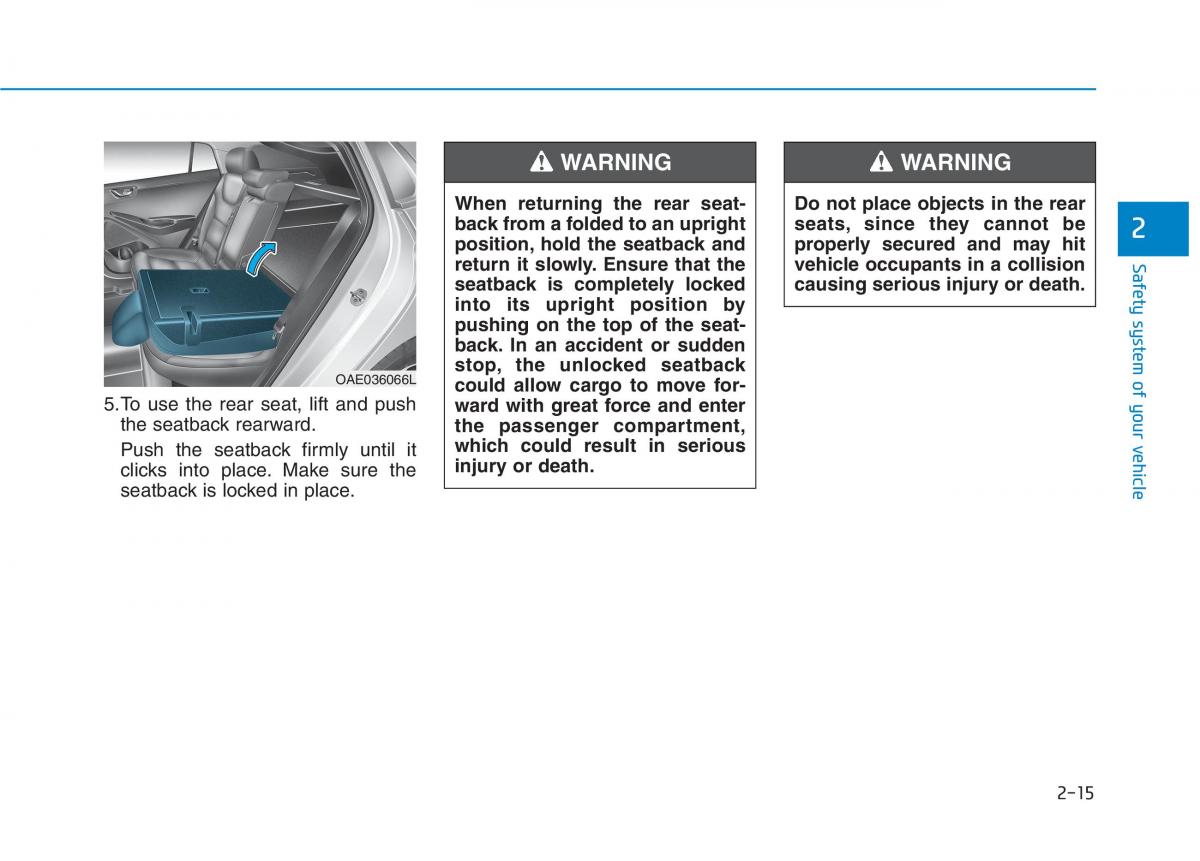 Hyundai Ioniq Electric owners manual / page 113