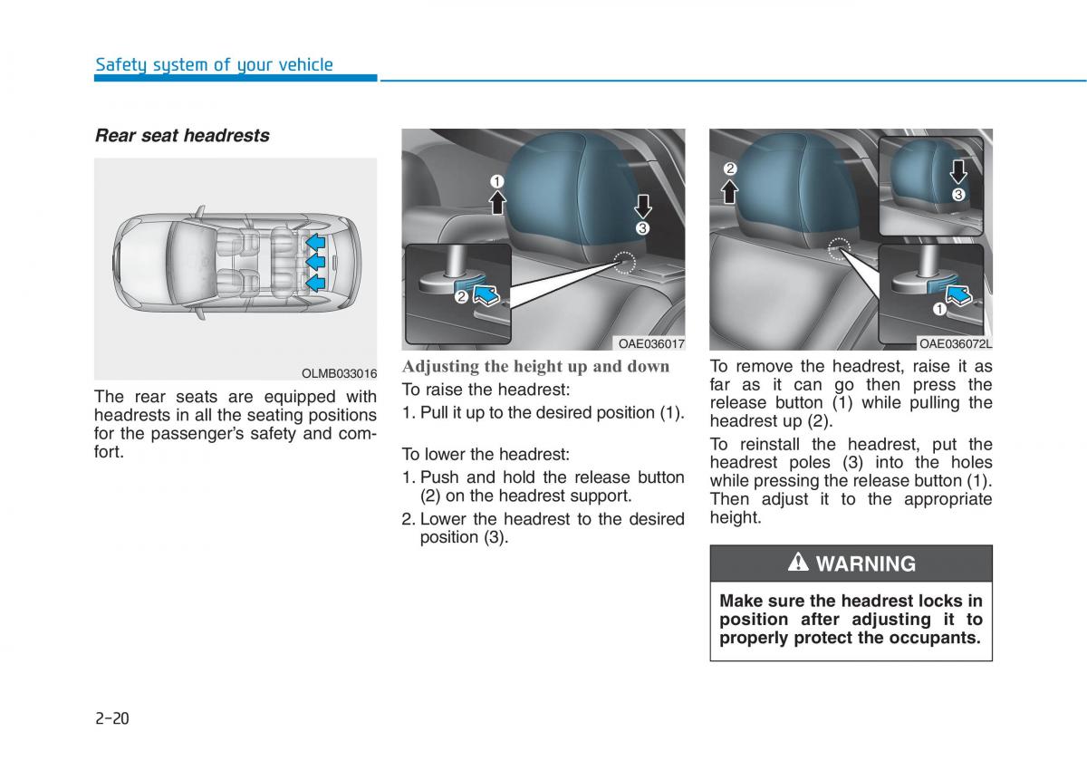 Hyundai Ioniq Electric owners manual / page 118