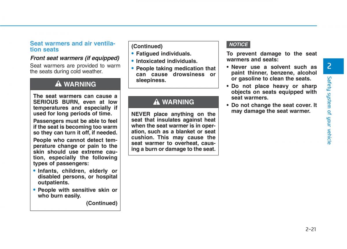 Hyundai Ioniq Electric owners manual / page 119