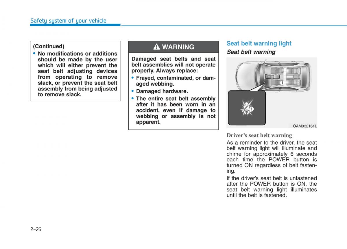 Hyundai Ioniq Electric owners manual / page 124