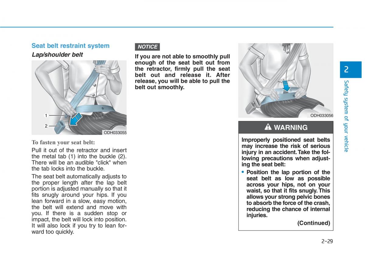 Hyundai Ioniq Electric owners manual / page 127